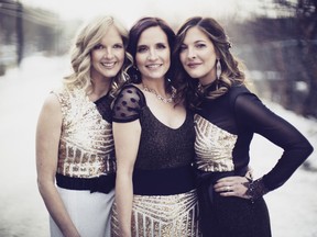 “Christmas with the Ennis Sisters” sees the St. John’s, NL, trio perform seasonal favourites at the Grand Theatre on Dec. 2. David Howells/Supplied photo