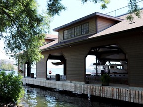 Large yet inobtrusive, the boathouse at the museum is a welcome activity centre. Enhancements to the Thousand Islands Boat Museum feature a large, open air, outdoor space for many different activities. The OASIZ (Outdoor Activity Space and Interactive Zone) was made possible by a $150,000 Resilient Communities Fund grant from the Ontario Trillium Foundation.  Lorraine Payette/for Postmedia Network