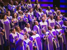 A concert by the Toronto Mass Choir will take place at Exeter United Church at 3 p.m. on Sun., Nov. 27.