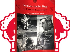 A picture of 1972-73 Lumber Kings program.