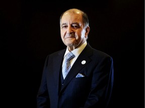 Seifi Ghasemi, président-directeur général d'Air Products. La société a annoncé en juin 2021 son intention de construire une importante installation de production sans hydrogène à Edmonton, au nord de Sherwood Park. David Blum/Postmédia.