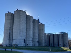 A couple dozen silos are set to come down at a former co-op site in Waterford to make way for new housing. SIMCOE REFORMER