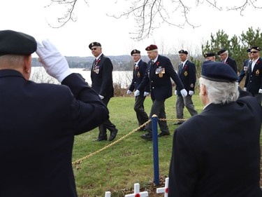 Branch 76 of the Royal Canadian Legion held a Remembrance Day Service at the branch in Sudbury, Ont. on Friday November 11, 2022. John Lappa/Sudbury Star/Postmedia Network