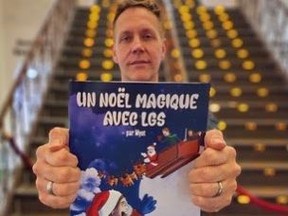 Michel Bénac, frontman for Le Groupe Swing (LGS), will be reading from "Un Noël magique avec LGS" at the Timmins Public Library on Saturday morning. Doors open at 10:30 a.m., and the reading begins at 11 a.m. The event is also the launch for the book, written and illustrated by local authors Myot, and  published by Bénac's record label, "La Fab Musique." That evening, LGS will be performing at the Porcupine Dante Club, for La Ronde's holiday party. Call La Ronde at 705-267-8401 for tickets.

Supplied