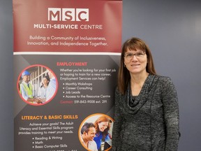 Kathryn Leatherland, Executive Director at the Multi-Service Centre in Tillsonburg, has announced the launch of the annual MSC donor campaign, an appeal for monetary donations and new volunteers. CHRIS ABBOTT