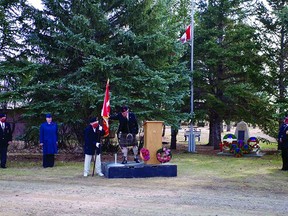 The Champion Legion's Remembrance Day ceremony will again take place outdoors, by the cenotaph, on Nov. 11.