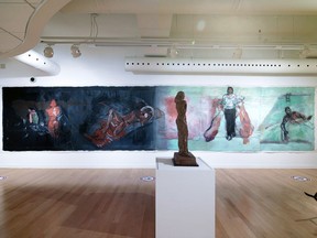 The artwork will now be on display in the Difficult exhibition until January 21, 2023. (Joseph Hartman/Special to the Sentinel Review)