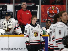 Andy Brown, the Owen Sound Attack's longtime head athletic therapist and equipment manager, is headed to the 2023 IIHF World Junior Hockey Championship in Halifax and Moncton with Team Canada in December. Greg Cowan/The Sun Times
