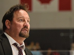 Owen Sound Attack head coach Greg Walters will step behind the bench for Team Canada Red this week as the 2022 World Under-17 Hockey Challenge begins Thursday in British Columbia. Terry Wilson/OHL Images