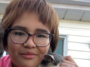 Leduc RCMP are asking for the public's assistance to locate missing 12-year-old Kaylee Saddleback.
--RCMP