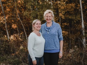 Amy Mazur, left, and Norma Rawlings have launched an adventure blog, Northern 101, where they plan to share 101 northern adventures over the next four years.
