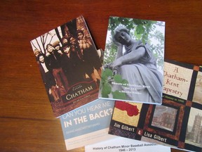 There are many gift choices for those on your list who love local history. You can buy them a book written by a local writer about local events. (Handout)