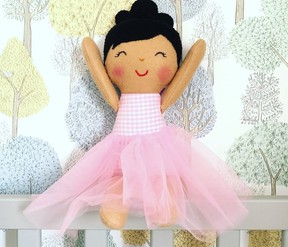 A felt and cotton doll made by Stratford artisan and entrepreneur Ana Costa.  (Contributed photo)