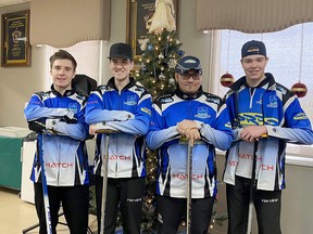 A rejigged Brendan Rajala rink, including second Jesse Crozier and the newly added Thunder Bay duo of Jackson Dubinsky and Adam Wiersma, made the final recently at Ontario Winter Games in the U18 boys division.