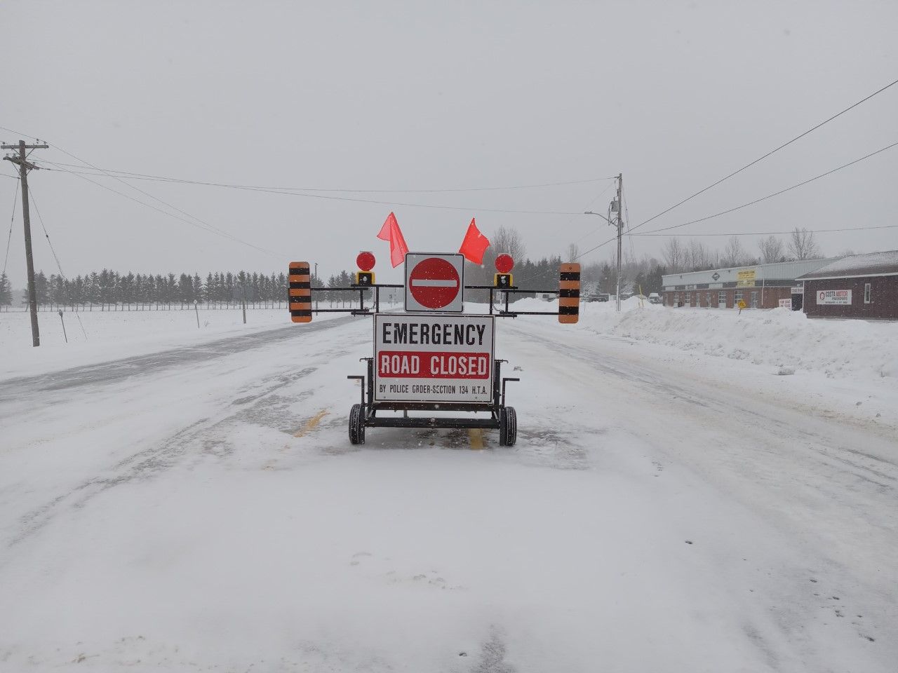 Storm cleanup continues some roads remain closed The Shoreline