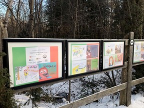 The installation of a story hike on Laurentian Escarpment Conservation Area trails marks the North Bay-Mattawa Conservation Authority's 50th anniversary.