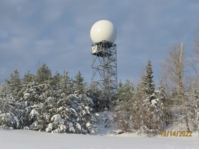 The new radar, which is now live, went into construction in late June.