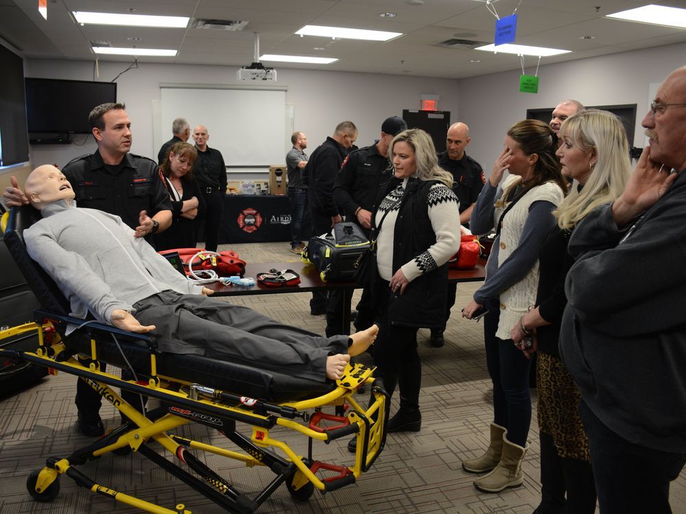 Fire Department unveils Osborne Simulation Lab Airdrie Echo
