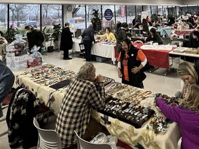 The 28th annual Indigenous Arts Festival was held December 3 at Loyalist College. More than 30 vendors were on hand selling handmade goods and traditional foods. SUBMITTED PHOTO
