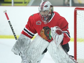Brockville goalie Sami Molu picked up two shutouts and two first stars in the Braves' wins at home against Nepean on Friday night and in Smiths Falls on Sunday afternoon.
Tim Ruhnke/The Recorder and Times
