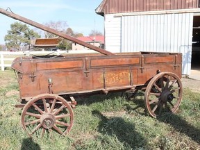 An ancient Chatham wagon recently placed in an online auction.