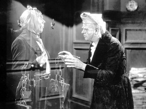 "A Christmas Carol" with Reginald Owen and Lionel Braham, in 1938. MGM photo