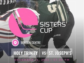 Sisters' Cup poster. Handout/Cornwall Standard-Freeholder/Postmedia Network
