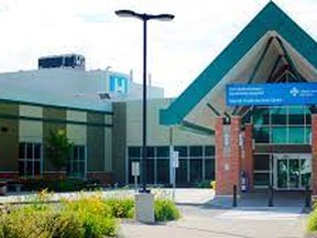 The Fort Saskatchewan Community Hospital. Photo, file.
