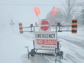 Delivery delays are possible because of the winter storm. (Postmedia Network file photo)