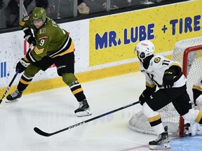 It is two road wins in a row for the North Bay Battalion as they win 4-2 in KIngston on Friday.