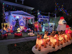 The holiday lights display at 177 Christina St. S. is shown in this photo posted at the Sarnia-Lambton Celebration of Lights website.
