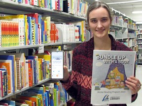 Vanitia Campbell with Lambton County Library says she's hoping youngsters read more than 5,000 books in this year's Bundle Up With a Book winter reading program. The annual program is also for the first time using Beanstack for registration and to track reading. (Submitted)