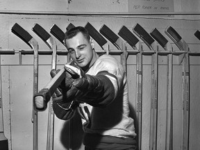 South Porcupine native Danny Belisle, seen here suiting up for the WHL's Vancouver Canucks during the 1960-61 season, died on Nov. 28. He was 85. In the NHL, he played just four games for New York Rangers, scoring two goals, though his hockey legacy is largely associated with the Detroit Red Wings where he spent five seasons as an assistant coach (1982-87) before finishing his career in the game as a pro scout with the Wings over much of the next 15 years.

Postmedia Archive