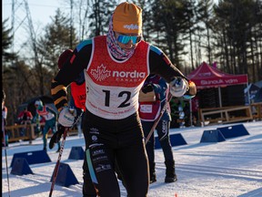 Oxenden's Julian Smith is back on the trails for the International Ski and Snowboard Federation (FIS) cross country race season that began with the 2022 Eastern Canada Cup earlier this month at Nakkertok, Quebec. Photo supplied.
