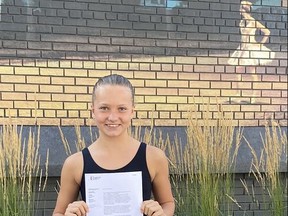 Presley Madsen, 13, received her acceptance letter to perform in Alberta Ballet’s presentation of the classic Christmas ballet The Nutcracker in Edmonton.