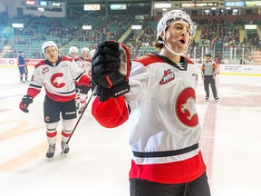 Samson ranks second on the Cougars for power-play goals. Among just the defencemen, he ranks first in goals and second in assists and overall points.