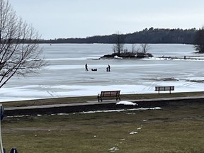 Anglers are anxious to get out onto Lake Nipissing and Lake Nosbonsing as the ice fishing season gets underway, however ice thickness ranges from four to six inches.