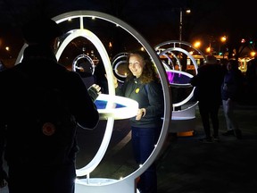 Optik is an interactive light and sound installation that will be set up on Sydenham Street in Kingston starting Jan. 20.