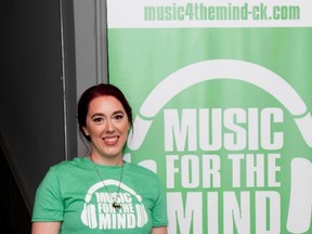 Elisha Banks, organizer of the Music for the Mind fundraiser is shown here.  The event is returning to The Kent in Chatham on Feb.  4. (Handout/Postmedia Network)