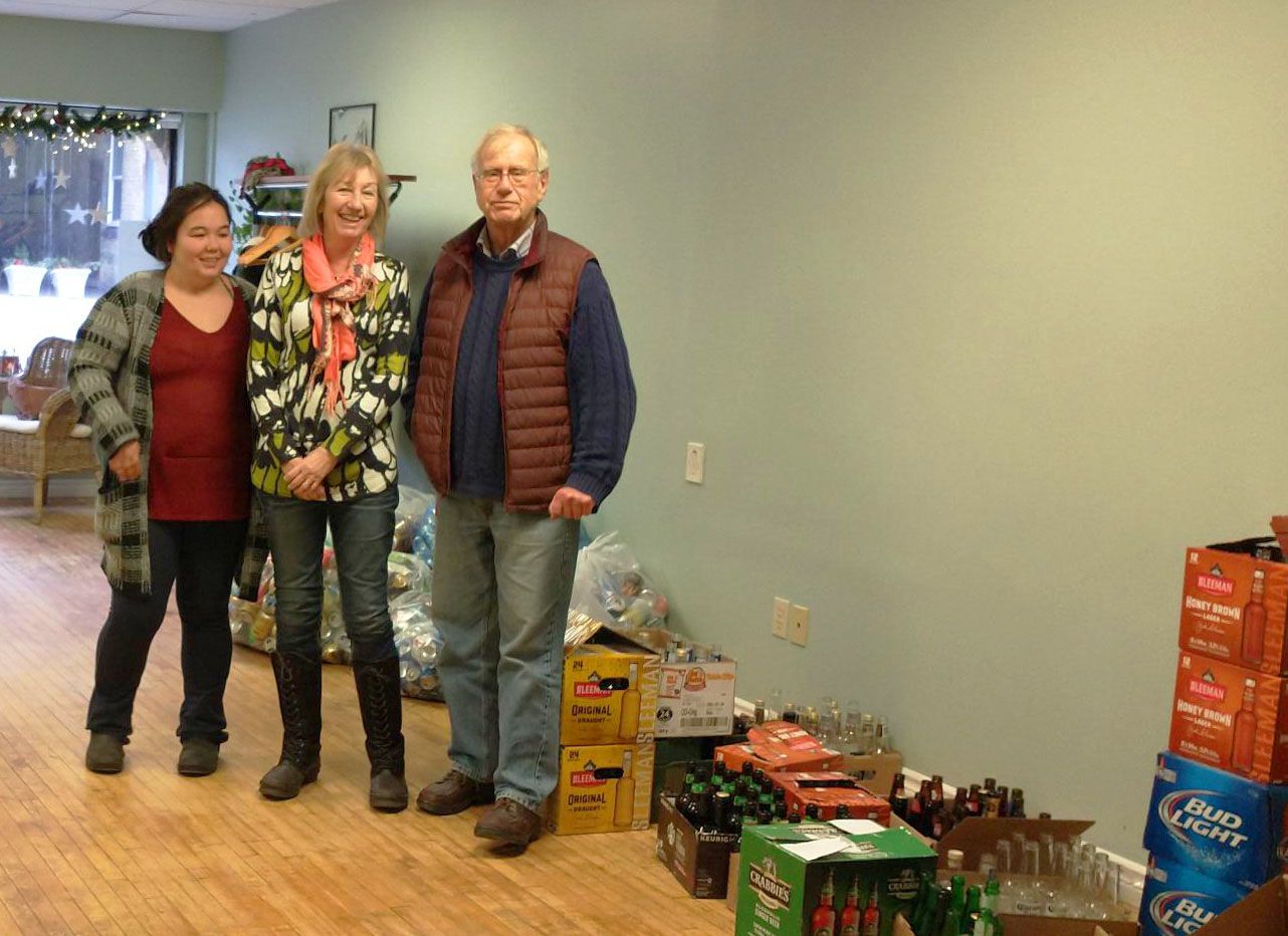 Bottle drive raises funds for local dropin centre Owen Sound Sun Times