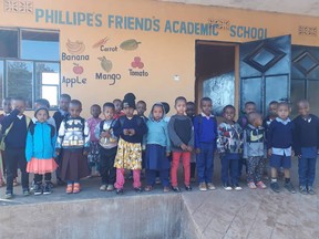 After initially meeting Phillipe Sulle in 2019 and beginning to fundraise for the construction of his english school in the fall of 2022, Phillipe's Friend's Academic School had a grand opening on Jan. 9.