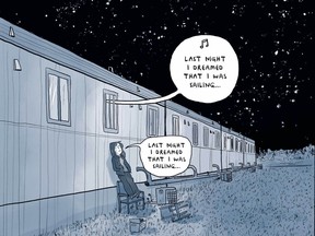 Kate Beaton's Ducks: Two Years in the Oil Sands. Image supplied by Drawn+Quarterly