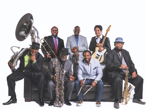 The Dirty Dozen Brass Band will perform at Kingston's Grand Theatre on Feb. 25 as part of the "Mardi Gras Mambo" show. Supplied photo