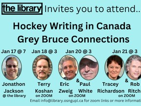 Seri speaker Hari Hoki Perpustakaan menampilkan penulis dengan koneksi Grey-Bruce