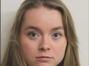 RCMP arrested 21-year-old Maddison Peterson, a resident of Grande Prairie County. Peterson will answer to charges related to sex crimes on Feb. 6 in Grande Prairie.