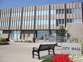 Sarnia City Hall. File photo/Postmedia