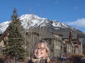 Teresa Mullen is very involved in the community of Canmore. She works in the marketing department at Spring Creek Mountain Village. photo by Pam Doyle/www.pamdoylephoto.com