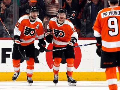 Konecny's hat trick leads surging Flyers past Capitals