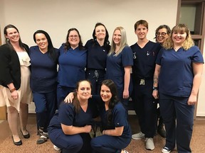 PSW graduates from the Goderich class. Submitted