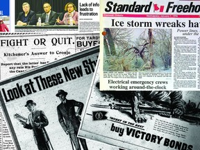 Standard-Freeholder print editions over the years.